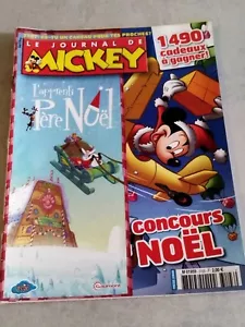 WALT DISNEY LE JOURNAL DE MICKEY L'APPRENTI PÈRE NOËL N°3103 GG - Bild 1 von 1