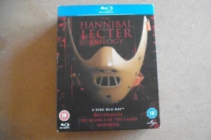The Hannibal Lecter Trilogy Box Set Limitierte Sammleredition Blu Ray wie Neu - Bild 1 von 4