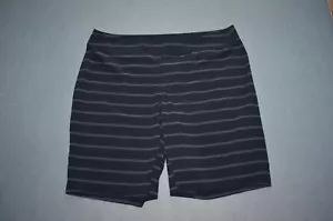 Lululemon Studio Shorts Uomo 38 Grigio Nero Elasticizzato Atletico Ibrido Nuoto LM7307S - Foto 1 di 9