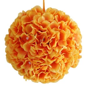 4 pcs 7" Artificial Hydrangea Kissing Flower Ball Wedding Decorations Bouquets - Picture 1 of 31