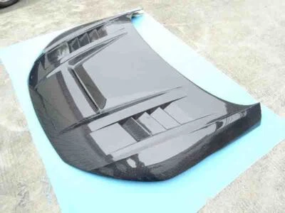 Capô dianteiro ventilado fibra de carbono real para Audi TT TTS TT RS 2015-2020 - Imagem 1 de 4