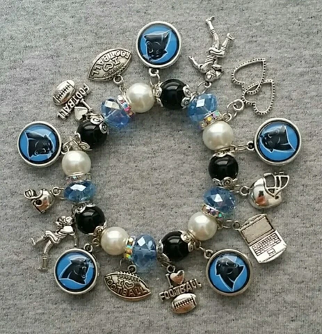 Carolina Panthers charms bracelet Cover