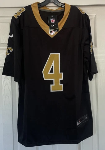 Brand New New Orleans Saints Derek Carr Jersey With Tags - Size Men’s Large Cover