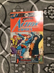 Superman's Action Comics #463 September (1976) Comic Book BICENTENNIAL ( C062 ) - Picture 1 of 3