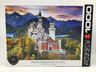 Eurographics Neuschwanstein Castle, Bavaria, Germany 1000 Pc. Jigsaw Puzzle - Image 1 of 4