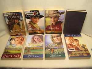 Lot Of 8 Books~Christian~Inspirational~Romance~Historical~Redemption~PB~USA WEST - Bild 1 von 22