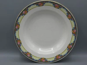 Assiette creuse motif fleurs - Digoin Sarreguemines France - Picture 1 of 10