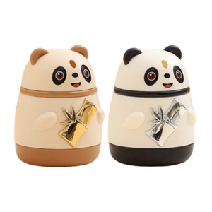 Cute Panda Toothpick Container Press Type Toothpick Holder Box Table Decorations - Picture 1 of 10