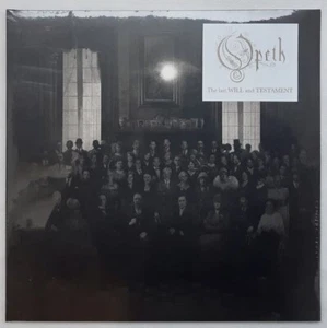 OPETH THE LAST WILL AND TESTAMENT 2LP 180g SILVER VINYL SEALED - Picture 1 of 2