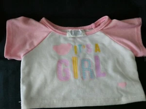 Build-A-Bear Workshop It's A Girl Pink Gender Reveal Party Newborn Shirt 2 - Bild 1 von 4
