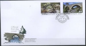 Cyprus 2018 Europa CEPT, Architecture, Bridges FDC - Picture 1 of 1