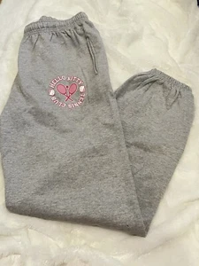 Hello Kitty Joggers Relaxed Sweatpants Size XL - Picture 1 of 2