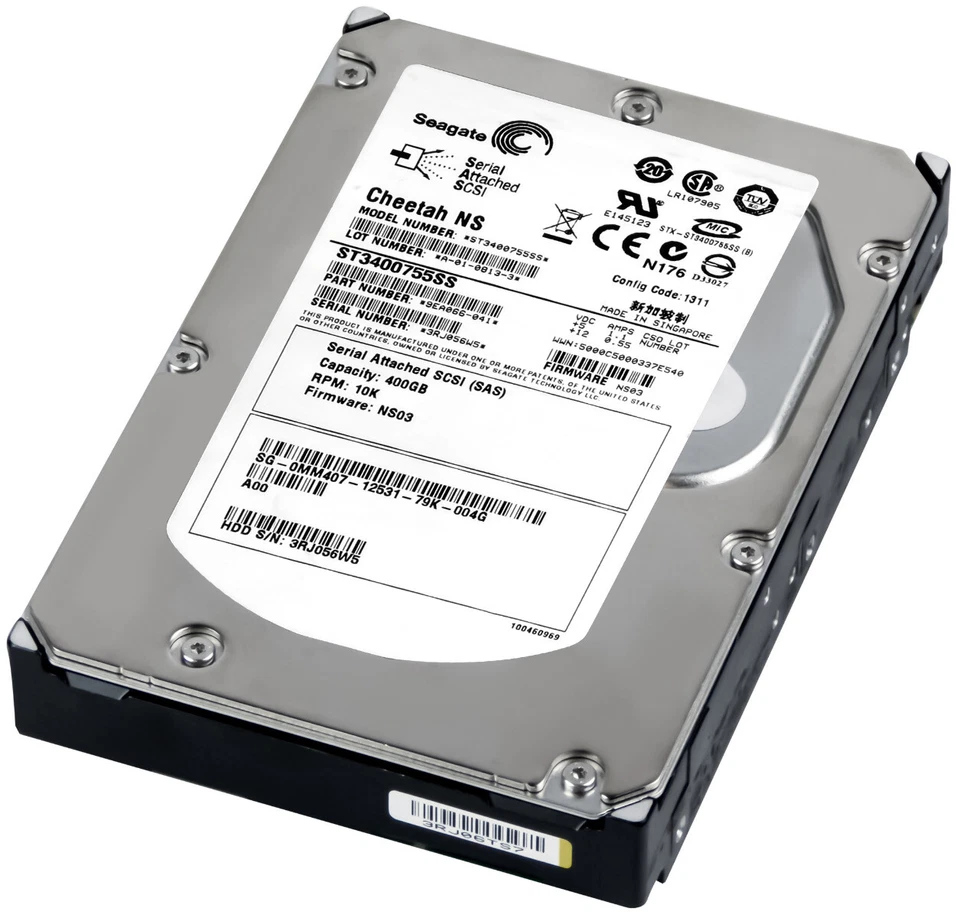 Hard Drive Dell 0MM407 ST3400755SS 400GB 10K 16MB SAS 3.5'' - Image 1 of 3