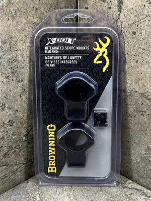 Sistema de montaje de mira telescópica integrado Browning 12503 para mira telescópica X-Bolt de 1" de diámetro alto Hgt Foto 1 de 3