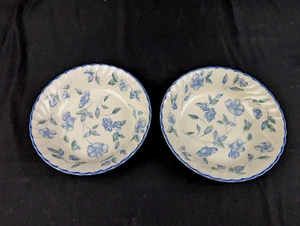 International Tableworks, Bristol Blue (set of 2) Salad Bowls - Picture 1 of 4