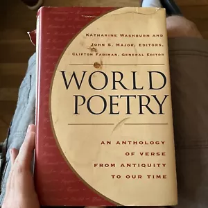 World Poetry, Washburn/ Major/ Fadiman, Norton, 1998, 1st ED - Picture 1 of 5