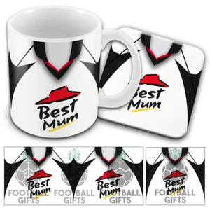 Best Mum Fulham Mug & Coaster Set Home 2001 Shirt Great Mothers Day Gift - Picture 1 of 1