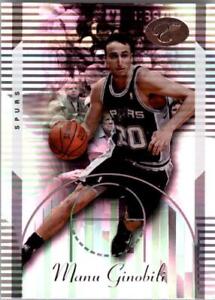2006-07 Bowman Elevation San Antonio Spurs Basketball Card #12 Manu Ginobili