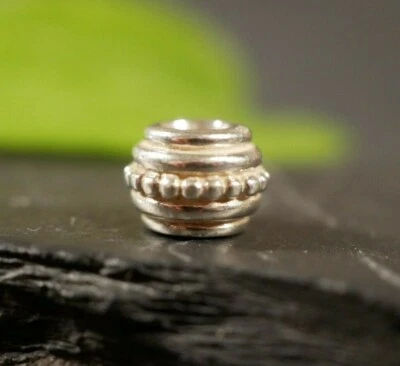 Hübscher 925 Sterling Silber Anhänger Charm Bead Pandora ALE Kugeln Knubbel - Bild 1 von 4