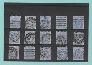 SELLOS - BRITÁNICOS - 15 X 2.5d - KING EDWARD VII - 1902 - 1910 (B) - Imagen 1 de 1