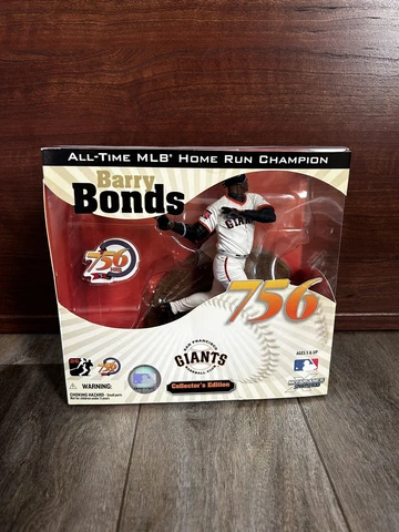 McFarlane's Sportspicks Barry Bonds Collector’s Edition 756 Home Runs MLB Box Cover