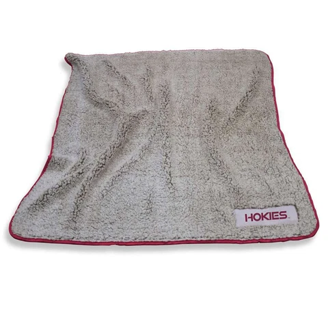 Virginia Tech Hokies Frosty Fleece Blanket Cover