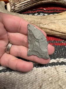 Stark nachgeschärfte Klinge archaische Periode - Smyth County Virginia. B30 - Bild 1 von 11