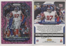 2020 Panini Prizm No Huddle Pink Prizm /15 Dexter Lawrence #164