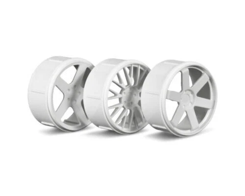 HPI Wheel Set White Micro RS4 73410 - Image 1 of 1