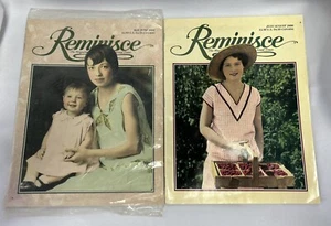 Vintage Reminisce Magazine Lot Of 2 Issues Months /May/Jun/Jul/Aug. 2000 - Imagen 1 de 5