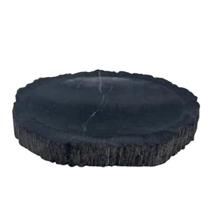 Versteinertes Holz Braun/Schwarz Seifenschale Ablage Seife 14.5x10cm - Bild 1 von 2