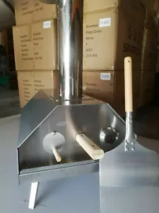 Pizzaofen tragbar abnehmbar Schornstein Holz Pellets Anzünden KOSTENLOSES SCHÄLEN & STEIN - Bild 1 von 11
