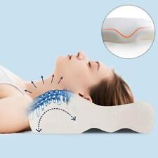 Neck Pain Support Slow Rebound Memory Foam Pillow Cervical New A2A9 Contour P5H4