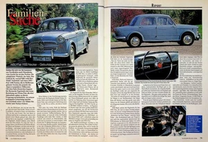 Oldtimer Praxis 1697) NSU Fiat 1100 Neckar mit 47PS Restaurierung - ein interess - Picture 1 of 2