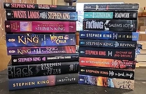 STEPHEN KING BOOKS MIX (LOT OF 17) PLEASE READ SOME VINTAGE MIXED LOT - Picture 1 of 3