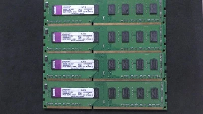 Kingston KVR1333D3N9/2G DDR3 8GB 4x2GB PC3-10600 1333MHz RAM Memory Tested - Image 1 of 4