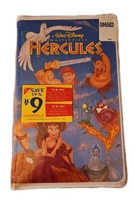 Walt Disney Movie Hercules (VHS, 1998) Factory Sealed Clamshell Case ~ NEW - Foto 1 di 2
