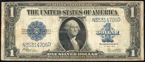 1923 $1 One Dollar Silver Certificate Note Fr#237 - Picture 1 of 2