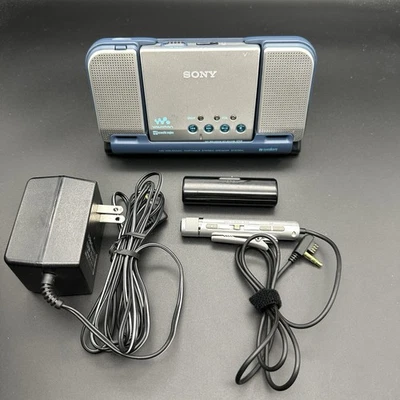 SONY MZ-E810SP Portable Minidisc Player with speaker Tested Working - Image 1 of 4