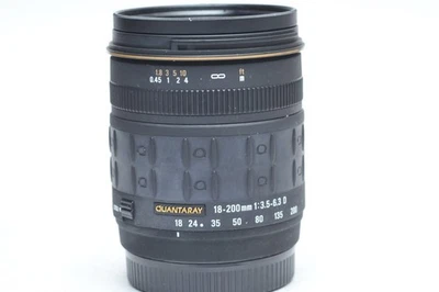 Lente Quantaray 18-200 mm F3,5-6,3 D AF para Sony A Mount DSLR Foto 1 de 3