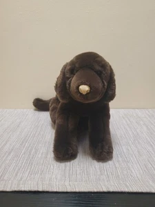 Vintage Animal Alley Chocolate Lab 15 Zoll Plüsch braun Hundespielzeug R Us weich! - Bild 1 von 8
