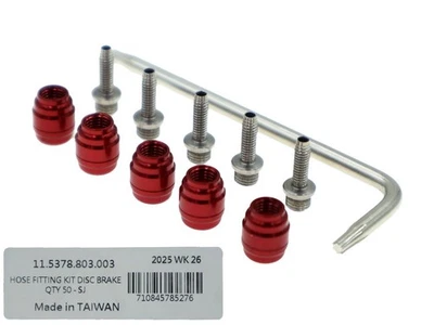 SRAM Stealthamajig Hydraulik Scheibenbremsschlauch Set 5 Schlauch Widerhaken 5 Armaturen 1 Torx - Bild 1 von 2