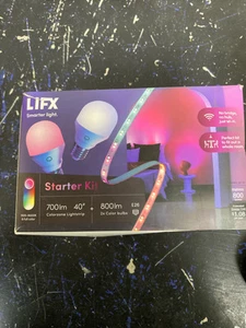 Lifx LFX/STARTKIT1 Smart LED Bulbs & Strip Kit, Alexa/Google/HomeKit Compatible - Picture 1 of 2