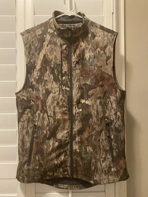 Men's Browning Javelin FM Vest Tree Dirt Extreme Medium Camo Free Shipping - Image 1 of 4