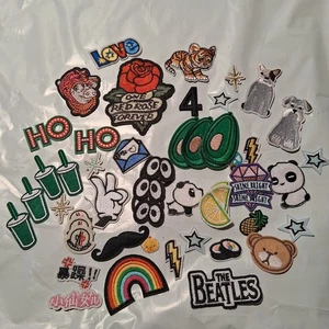Bügelbild Aufnäher Patches Verschiedenes Konvolut - Bild 1 von 7