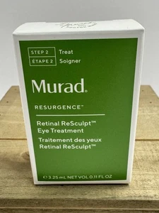 NUOVO NUOVO CON SCATOLA Murad Resurgence Retinal Resculpt trattamento occhi Travl MINI3,25 ml/0,11 oz - Foto 1 di 6