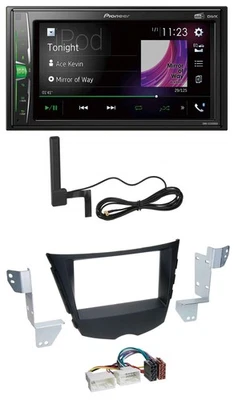 Pioneer MP3 DAB AUX 2DIN Bluetooth Autoradio für Hyundai Veloster FS ab 2011 - Bild 1 von 4