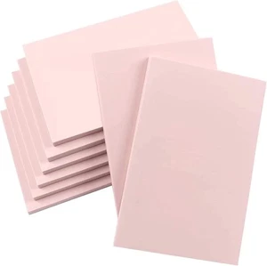 SGHUO 8pcs 4"x6" Rubber Carving Blocks, Soft Linoleum Block for Pink  - Picture 1 of 7