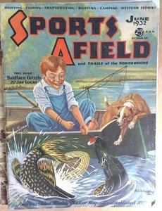 SPORTS AFIELD 9 vintage MAGAZINES - Picture 1 of 6