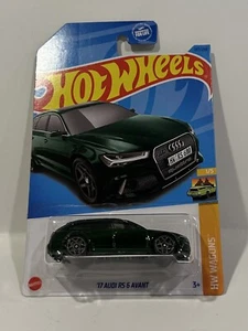 ‘17 Audi RS 6 Avant / HW Wagons / Hot Wheels Toy Car 2023 Rs6 Rs7 Supercar - Picture 1 of 3